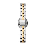 Michael Kors Maude Quartz Two Tone Steel Silver Dial 20.50mm x 25.50mm Watch MK4956