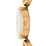 Michael Kors Maude Quartz Gold Tone Steel Gold Dial 22mm Watch MK4957