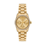 Michael Kors Lexington Quartz Gold Steel Gold Dial 33mm Watch MK4982