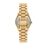 Michael Kors Lexington Quartz Gold Steel Gold Dial 33mm Watch MK4982