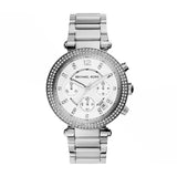 Michael Kors Parker Steel Chrono 39mm Ladies Watch MK5353