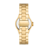Michael Kors Mini Lennox Pavé Gold Tone 33mm Ladies Watch MK7278