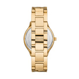 Michael Kors Quartz Slim Runway Pavé Steel Curb Link Bracelet 38mm Ladies Watch MK7474 / MK7472
