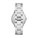 Michael Kors Quartz Slim Runway Pavé Steel Curb Link Bracelet 38mm Ladies Watch MK7474 / MK7472