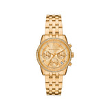 Michael Kors Mini Bryant Quartz Pavé Gold-Tone 35mm Watch MK7530