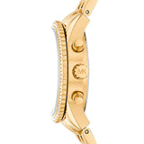 Michael Kors Mini Bryant Quartz Pavé Gold-Tone 35mm Watch MK7530