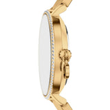 Michael Kors Pyper Quartz Gold Tone Steel 32mm Watch MK7572