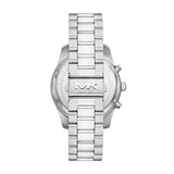 Michael Kors Lexington Quartz Silver Steel Green Dial 44mm Watch MK9152