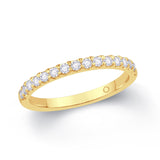 18ct White Gold Round Split Claw 0.85ct Diamond Ring