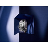 Frederique Constant Classics Carrée Quartz Silver Tone Watch FC-235S2C6B