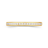 18ct Gold Round Channel Set Diamond Ring