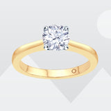 1.0ct Diamond Solitaire 18ct Gold Ring