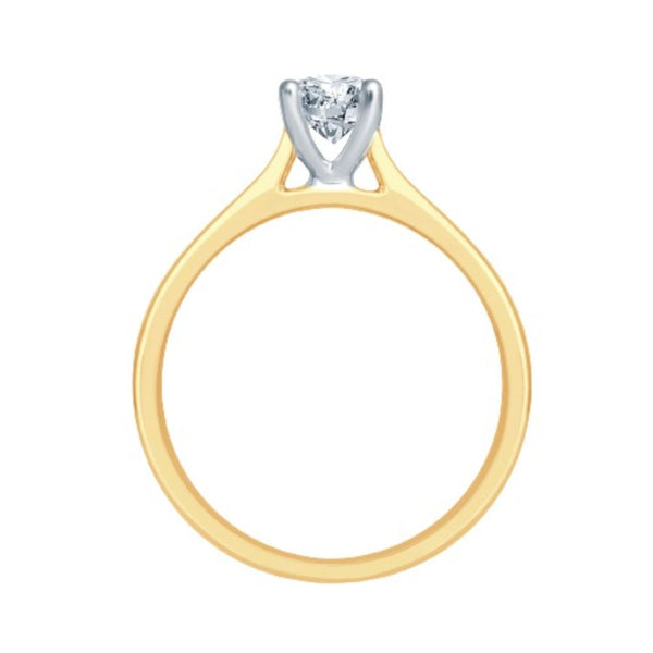 0.50ct Diamond Solitaire 18ct Gold Ring