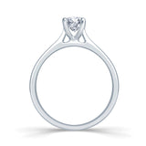 0.70ct Diamond Solitaire Platinum Ring
