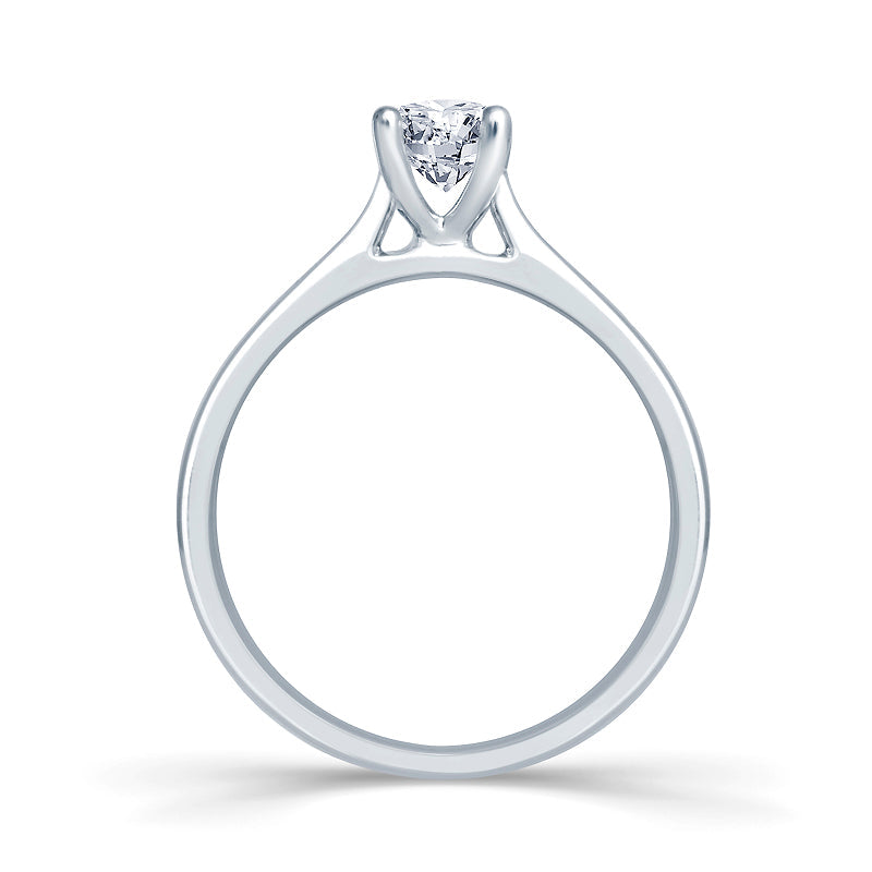 0.50ct Diamond Solitaire Platinum Ring