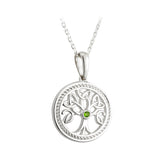 Sterling Silver Tree of Life Pendant Necklace