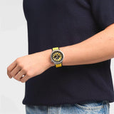 Swatch Bolden Yellow Quartz 47cm Watch SB07S109