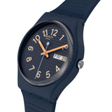 Swatch Trendy Lines At Night 34mm Watch SO281700
