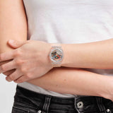 Swatch Clearly Gent Quartz 34mm Watch SO28K100-SO6