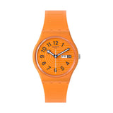 Swatch Trendy Lines in Sienna Quartz 34mm Watch SO28S703