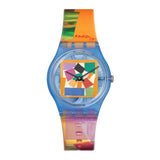 Swatch Matisse's Snail Quartz 34mm Watch SO28Z127C
