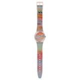 Swatch Turner's Scarlet Sunset Quartz 34mm Watch SO28Z700C