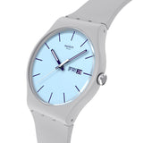 Swatch Blueberry Sky Quartz 41mm Watch SO29M702