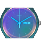 Swatch Fade To Pink Quartz 41mm Watch SO29N707