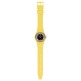 Swatch Yel_Race Quartz Bioceramic 34mm Watch SO31J400-STD