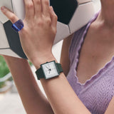 Swatch What if...Green Quartz 33.25mm Watch SO34G700