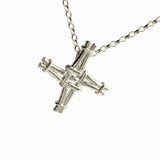 Martina Hamilton Sterling Silver St Brigid's Cross Necklace