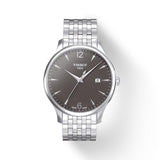 Tissot Tradition Quartz Silver Steel Anthracite Dial 42mm Watch T0636101106700