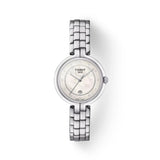 Tissot Flamingo Quartz Silver White Mother of Pearl Dial 30m Ladies Watch T0942101111601