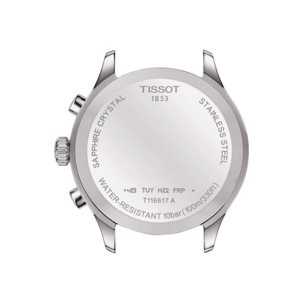 Tissot Chrono XL Classic Silver Steel Green Dial 45mm Watch T1166171109200