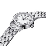 Tissot Classic Dream Quartz White Steel 28mm Ladies Watch T1292101101300