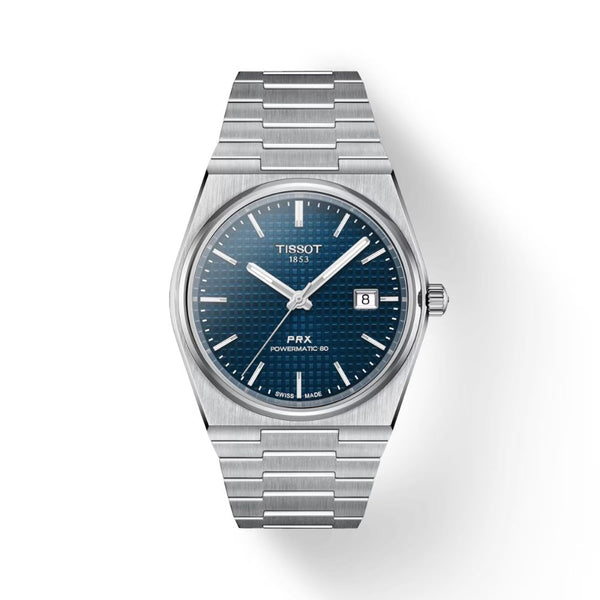 Tissot PRX Powermatic 80 Blue Dial Steel 40mm Watch T1374071104100