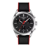 Tissot PR 100 Vuelta Quartz Black Dial Interchangeable Strap 40mm Watch T1504171105101