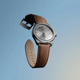 Tissot PRC 100 Solar Brown Leather Strap 39mm Watch T1514221603100