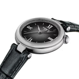 Tissot T- Lady Desir Quartz Silver Steel Leather Strap 28mm Ladies Watch T1520101603800