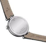 Tissot T- Lady Desir Quartz Silver Steel Leather Strap 28mm Ladies Watch T1520101603800