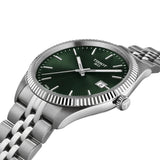 Tissot Ballade Quartz Silver Steel Green Dial 40mm Watch T1564101109100