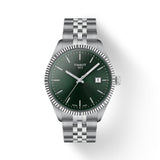 Tissot Ballade Quartz Silver Steel Green Dial 40mm Watch T1564101109100