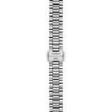 Tissot T- Lady Desir Quartz Silver Steel White Mother of Pearl Dial 28mm Ladies Diamond Watch T1520101111600