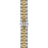 Tissot Ballade Quartz Two Tone Steel Silver Dial 34mm Watch T15621012203100