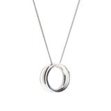 Maureen Lynch Wave Sterling Silver Large Necklace