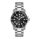 Gucci Dive Automatic Silver Steel Black Dial 40mm Watch YA136353