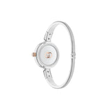 Gucci Model 2000 Quartz White Dial 24mm Bangle Watch YA167515