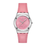 Swatch Pink Petal Promise Quartz 33mm Watch YLS234