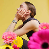 Swatch Petal Bliss Quartz 33mm Watch YLS237G