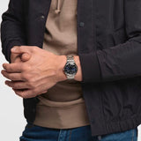 Swatch Blue Boat Quartz 41mm Watch YMSA420GC